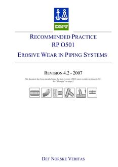 DNV DNV-RP-O501
