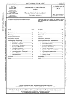 VDI VDI/VDE/DKD 2638