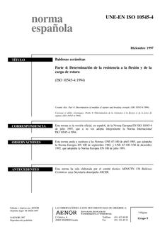 AENOR UNE-EN ISO 10545-4