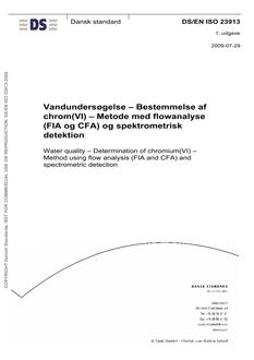 DANSK DS/EN ISO 23913