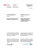 CAN/CGSB 3.516-2011 Modificatif No. 1