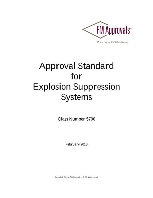 FM Approvals 5700