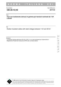 CEI 20-13