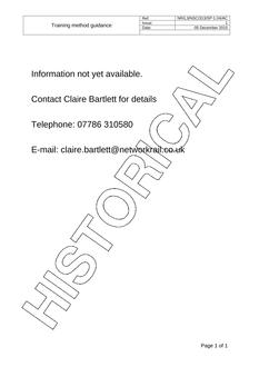 NR NR/L3/NSC/313/SP-1.04/AC ISSUE 1