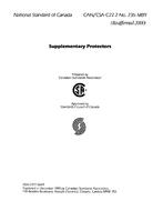 CAN/CSA C22.2 NO. 235-M89 (R2001)