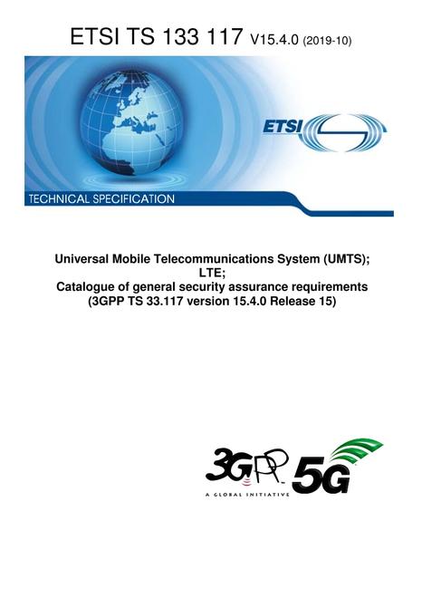 ETSI TS 133 117