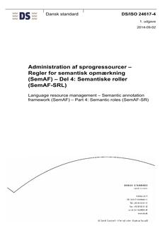 DANSK DS/ISO 24617-4