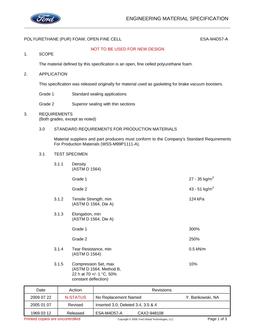 FORD ESA-M4D57-A