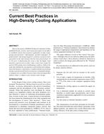 NY-08-003 -- Current Best Practices in High-Density Cooling Applications