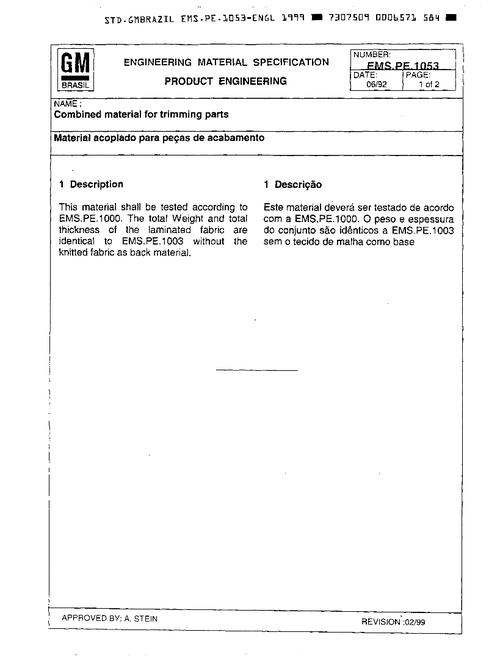 GMSA EMS.PE.1053