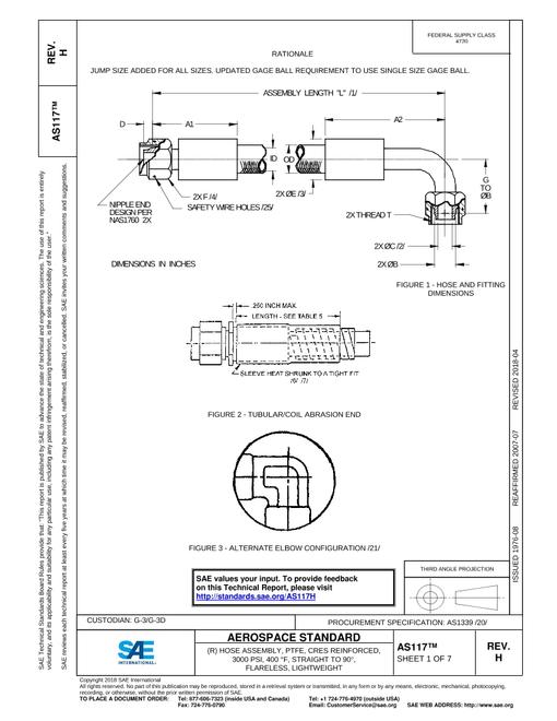 SAE AS117H