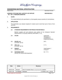 FORD WSK-M2G345-A
