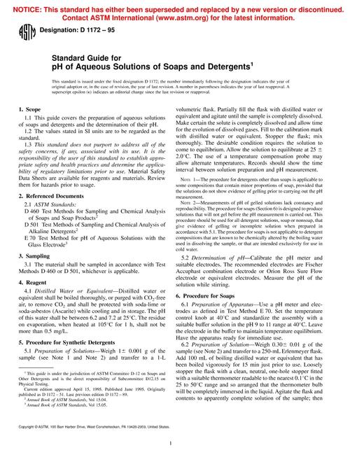 ASTM D1172-95