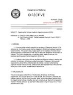 DOD DODD-7730.65