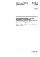 ISO/IEC 27037:2012