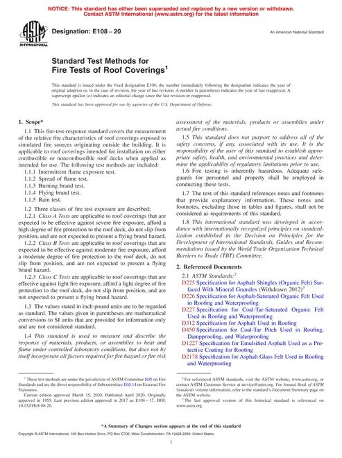 ASTM E108-20