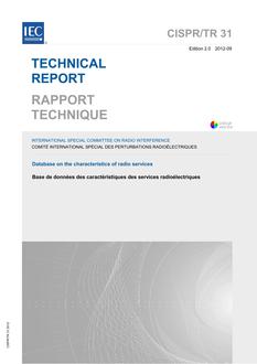 CISPR/TR 31 Ed. 2.0 b:2012