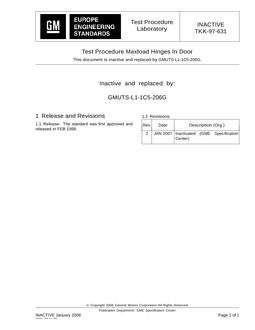 GME TKK-97-631