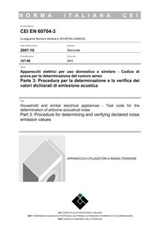 CEI EN 60704-3