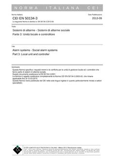 CEI EN 50134-3