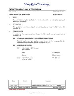 FORD WSB-M1H574-A