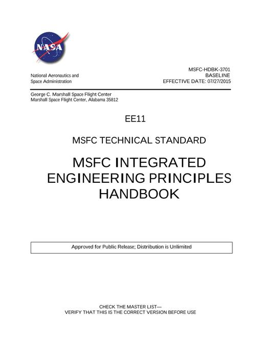 NASA MSFC-HDBK-3701