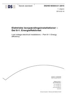 DANSK DS/HD 60364-8-1