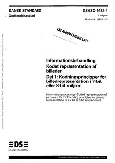 DANSK DS/ISO 9282-1