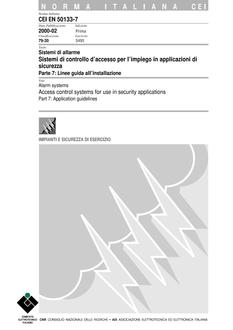 CEI EN 50133-7
