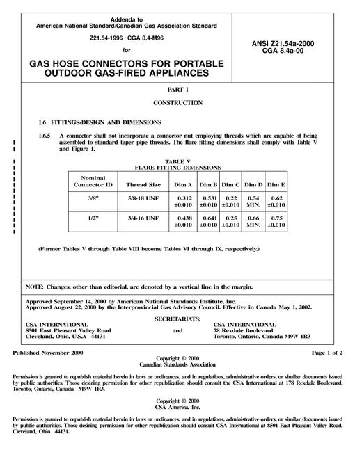CSA 8.4A-00