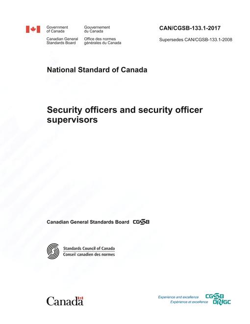 CAN/CGSB 133.1-2017