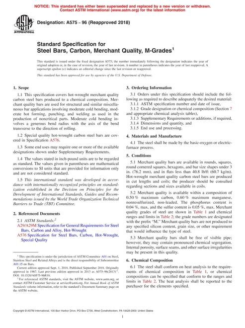 ASTM A575-96(2018)