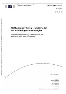 DANSK DS/ISO/IEC 24744