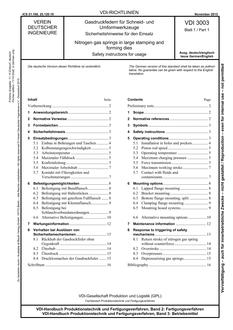 VDI VDI 3003 BLATT 1