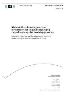 DANSK DS/EN ISO 22632