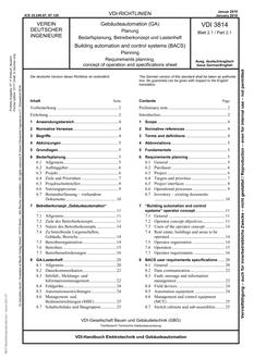 VDI VDI 3814 BLATT 2.1