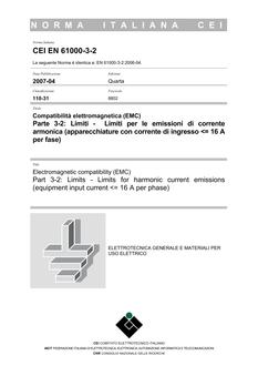 CEI EN 61000-3-2