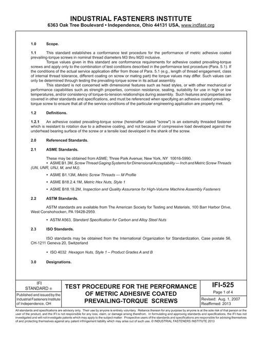 IFI 525 (R2013)