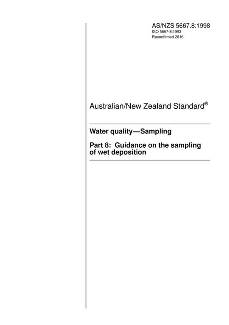 AS/NZS 5667.8:1998