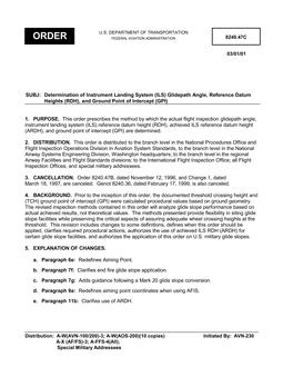 FAA FO 8240.47C