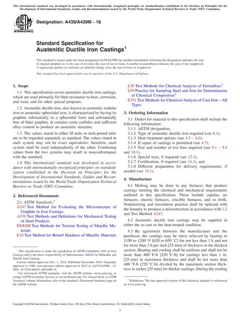ASTM A439/A439M-18