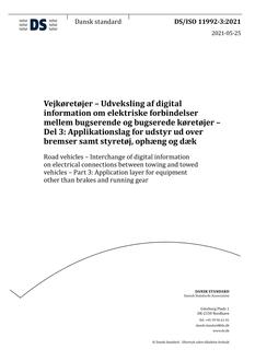 DANSK DS/ISO 11992-3
