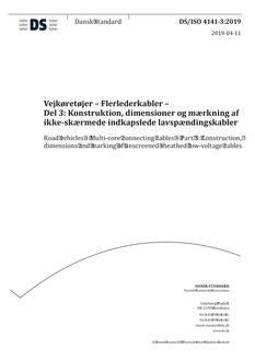 DANSK DS/ISO 4141-3