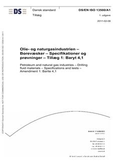 DANSK DS/EN ISO 13500