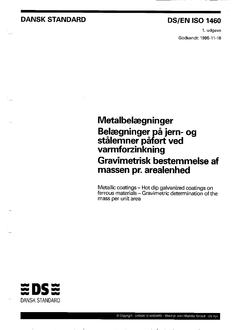 DANSK DS/EN ISO 1460