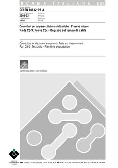 CEI EN 60512-25-3