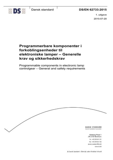 DANSK DS/EN 62733