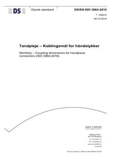 DANSK DS/EN ISO 3964