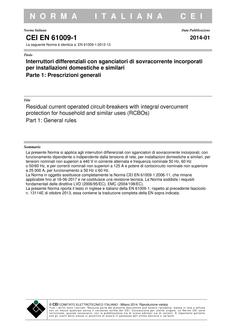 CEI EN 61009-1