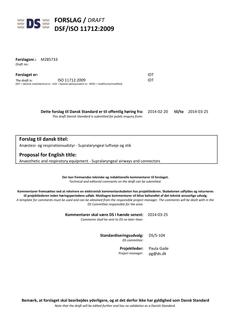 DANSK DSF/ISO 11712